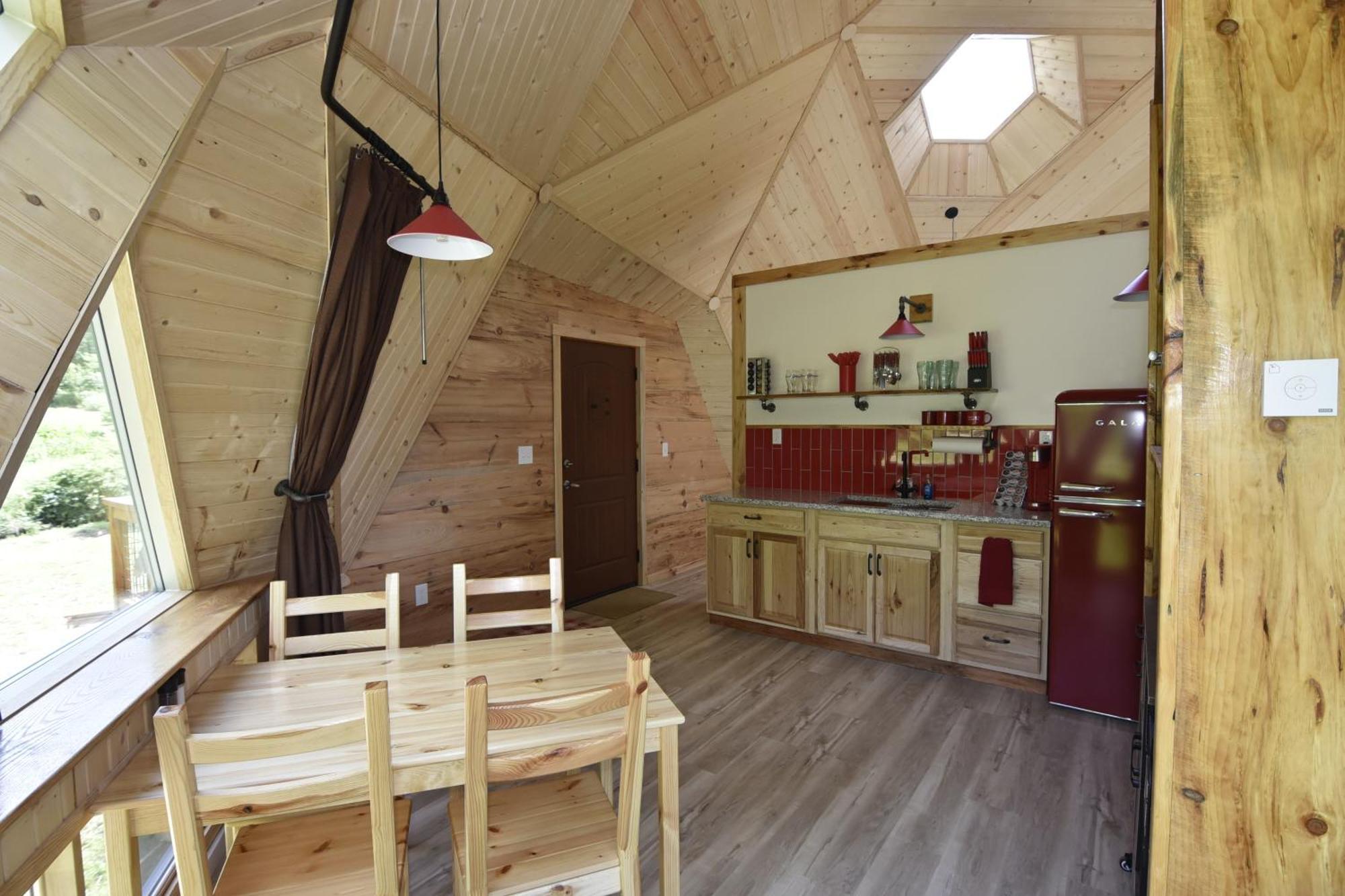 Villa Natahala Glamping Red Dome #23 à Topton Extérieur photo