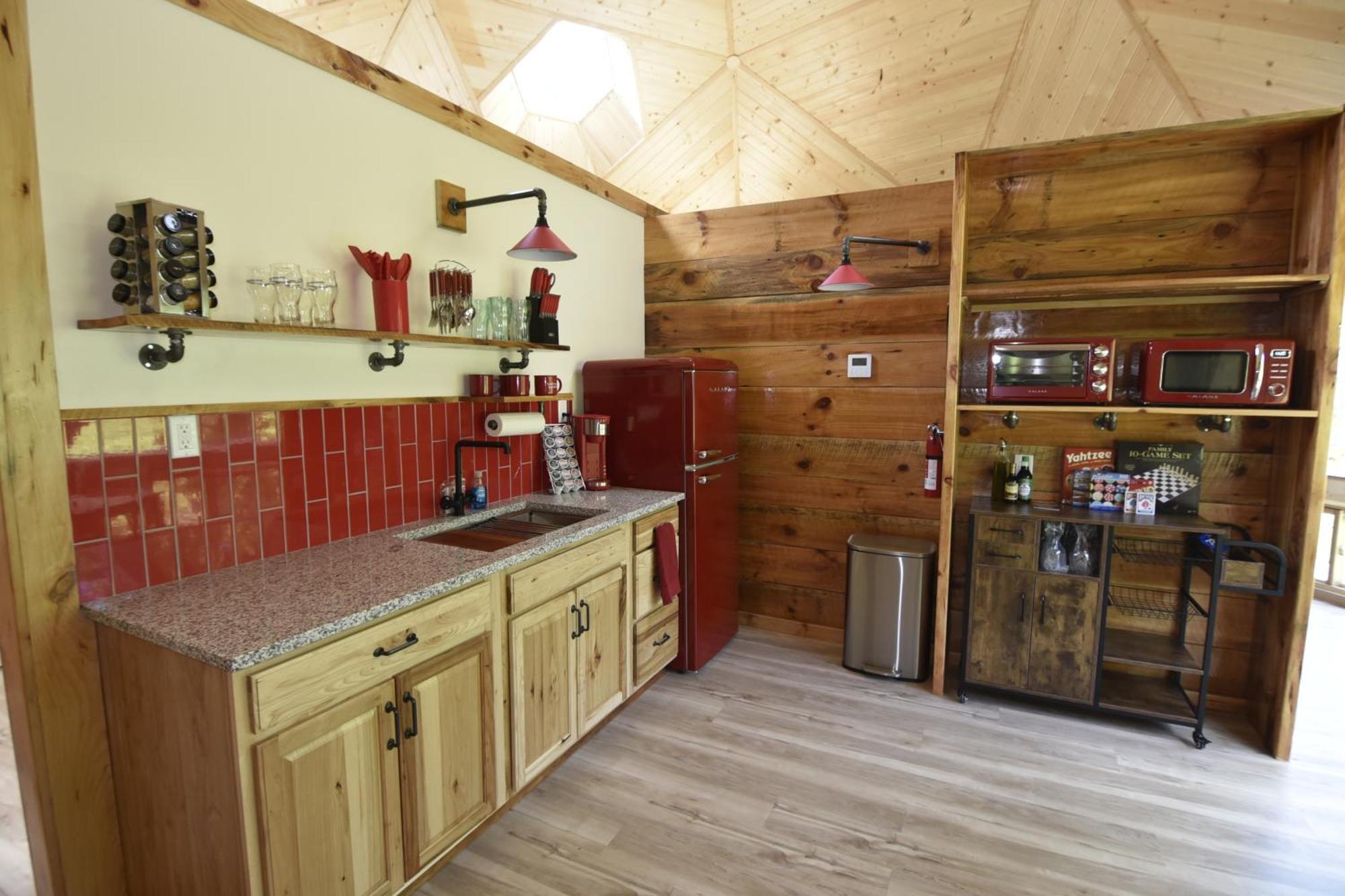Villa Natahala Glamping Red Dome #23 à Topton Extérieur photo