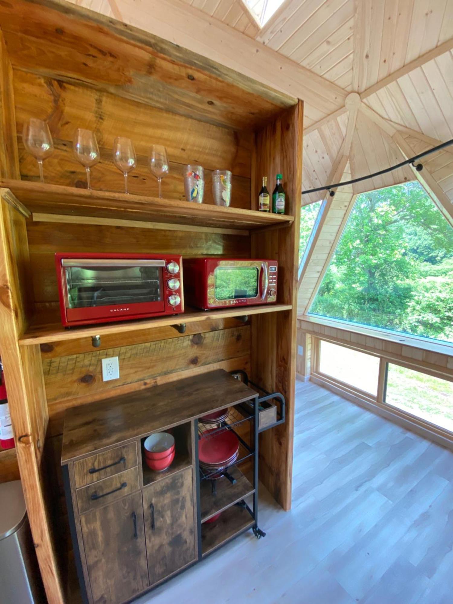 Villa Natahala Glamping Red Dome #23 à Topton Extérieur photo